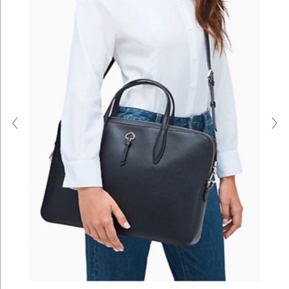 Kate Spade Adel Leather Laptop Bag